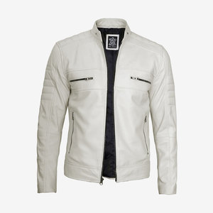 Vente en gros de veste de moto en cuir véritable de haute qualité design personnalisé veste à capuche d'hiver nouvel état prix d'usine - Product Image 1