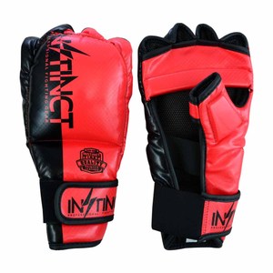 ถุงมือ MMA แบบเปิดนิ้วครึ่งนิ้วสำหรับมืออาชีพ หนัง PU คุณภาพสูง  รับสกรีนโลโก้  สำหรับการฝึกซ้อม MMA สำหรับผู้ใหญ่ - Product Image 1