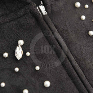 New Design Wholesale Rate Cotton Blended <b>Rhinestone</b> <b>Hoodies</b> Pullover Pocket Style Made High Selling <b>Rhinestone</b> <b>Hoodies</b> - Product Image 5