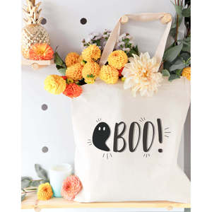 ฮาโลวีนบู! กระเป๋าผ้าแคนวาสสำหรับงานเทศกาล - Product Image 4