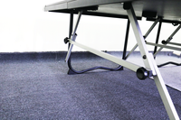Table de tennis de table pliable de taille officielle, plateforme d'entraînement stable pour adultes et enfants, pour la pratique en intérieur