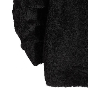 Pull à capuche unisexe à logo personnalisé Sweat à capuche en laine 100% oversize coupe hivernale Streetwear col à capuche en polaire pour hommes - Product Image 5