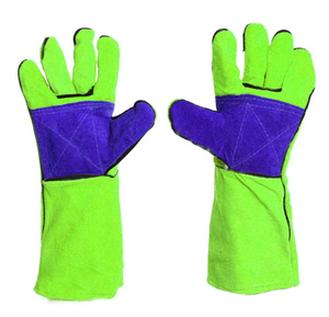 Prix de gros Populaire Conception Nouvellement Arrivé Logo Personnalisé Gants De Travail De Soudage Respirant Professionnel Conception Gants De Soudeur - Product Image 1