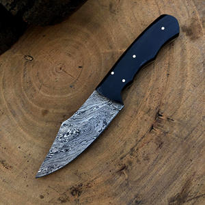 Cuchillo de supervivencia de hoja fija de alta calidad para acampar al aire libre, caza, precio razonable con soporte OEM personalizado, mango de madera - Product Image 4