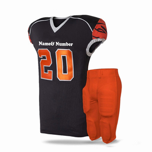 Conjunto de Jersey y pantalón de fútbol americano personalizado, kit de uniformes de fútbol americano hecho en poliéster 100% de alta calidad - Product Image 3