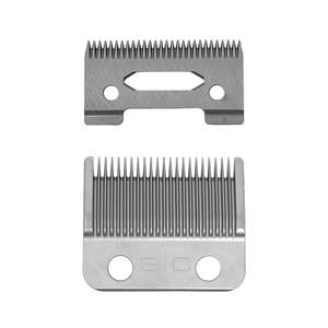 Jeu de lames de rechange professionnelles en céramique à dents profondes, en acier inoxydable, pour tondeuse à cheveux - Product Image 6