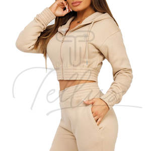 Conjunto Deportivo de 2 Piezas para Mujer, Estampado Invernal, Personalizado, con Sudadera, Venta Caliente - Product Image 4