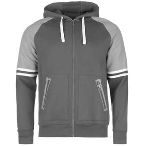 Sweat à capuche zippé unisexe 100% coton avec logo personnalisé imprimé brodé pour hommes et dames, entraînement et jogging, polaire oversize, sweat à capuche vierge avec fermeture éclair - Product Image 1