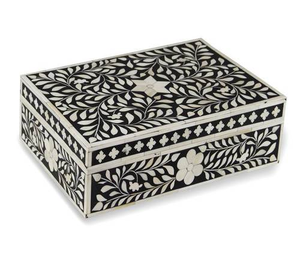 Handcrafted Bone Inlay Storage <b>Boxes</b> for Home Decor Organization Multi Functional Bone Inlay Decorative <b>Boxes</b> Jewelry Trinkets - Product Image 4