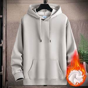 Sweat à capuche avec cordon de serrage pour hommes Pull décontracté Sweatshirts lourds Grands et grands 2025 - Product Image 5