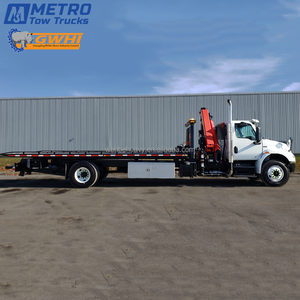Remorqueuses Metro Camion à plat de 9 tonnes | Usine de chargement de glissière directe | Remorquage à plat international - Product Image 4