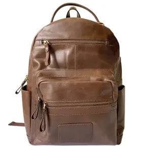 Mochila deportiva informal vintage para hombre, morral ligero de gran capacidad de alta calidad, bolsa de viaje para ordenador portátil