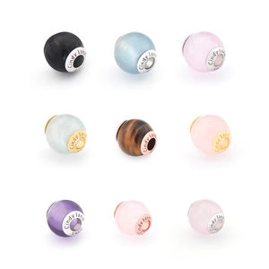 Pierre de guérison en quartz en cristal naturel respectueux de l'environnement pour les bijoux de bracelet en perles de bricolage - Product Image 2