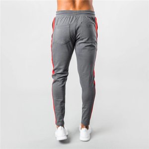 Custom Men <b>Slim</b> Fit Solid Woolen <b>Jogger</b> Pants Breathable Quick Dry Athletic Trousers Lightweight Elastic Waist Drawstring Side - Product Image 1