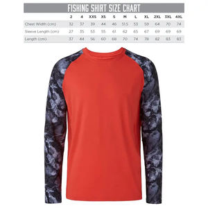2023 personalizado al por mayor sublimación cuello redondo pesca Jersey para hombres secado rápido impermeable protección UV nuevo último diseño - Product Image 6