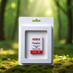 Plastic <b>Frames</b> HERMA Fotophan 7585 Photo Sleeve <b>White</b> 15x10cm 10 Pack - Product Image 3