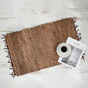 Tapis en jacinthe d'eau de luxe pour la maison et l'hôtel tapis durable taille personnalisable tapis naturels - Product Image 1