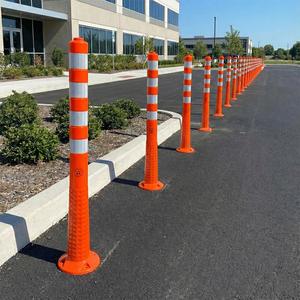 Delineator 100 X 8 cm TPE with <b>Socket</b> Traffic Warning Products - Product Image 2