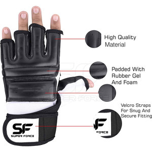Guantes acolchados MMA para kickboxing y entrenamiento físico con un ajuste cómodo Guantes MMA Premium - Product Image 2