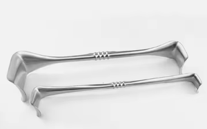 Retractor Richardson Mango de agarre de 7,62 cm y mango de bucle hueco Retractor de pecho o abdominal de hoja curva - Product Image 3