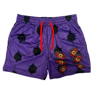 Shorts de sport pour hommes conçus pour les séances d'entraînement de mouvement contrôlé et l'entraînement physique avec un tissu respirant et une coupe flexible - Product Image 6
