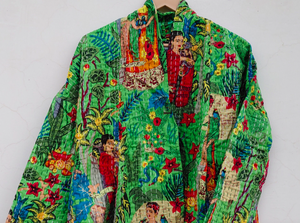 Vestes brodées à la main de style Boho de Kantha, meilleures ventes - Product Image 2