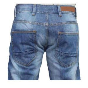 Nueva venta al por mayor lavado ácido hombres personalización Jeans pantalón ropa Casual Color sólido fabricación de ropa tamaño cómodo precio barato - Product Image 4