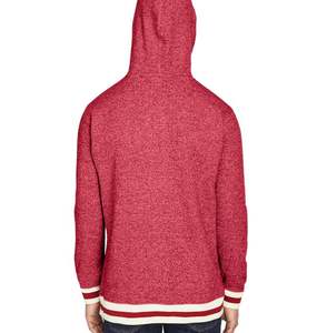 Sweat à capuche surdimensionné pour hommes en daim doublé de polaire Fermeture à glissière personnalisée Haut confortable 100% coton Logo solide Sweats à capuche personnalisés - Product Image 6
