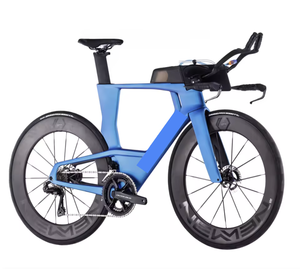 Bicicleta de Triatlón y Carretera Completa 2025 Aerium C68X SLT, de Carbono de Alta Gama, con Frenos de Disco, Medidor de Potencia, Hidratación, Optimizada para Velocidad en Competición - Product Image 2