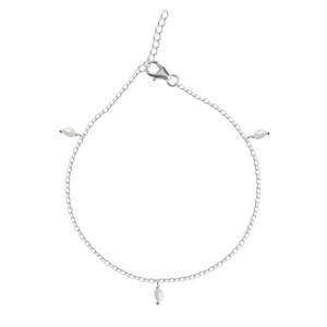 Compre Tobilleras/Payals de Plata 925 100% Auténtica para Mujeres y Niñas, Estilo Lindo, Chapadas en Oro con Material de Oro de 14K y Diamante como Piedra Principal - Product Image 1