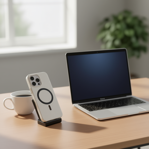 Funda de Cuero con Anillo Magnético y Protección Anticaídas con Soporte para Teléfono para iPhone 14 Pro, Diseño Sencillo, Fundas para Teléfono Móvil - Product Image 3