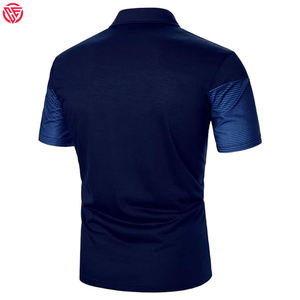 Casual usa botón diseño transpirable hombre verano al aire libre nuevo estilo Manga corta buena venta polos - Product Image 4