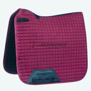 Tapis de selle de cheval anglais en gros fabriqué avec un tissu durable doublure douce matériau de haute qualité tapis de selle de soutien confortable - Product Image 4