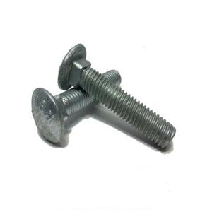 สลักหัวหกเหลี่ยมเหล็กกล้าคาร์บอน A307ชุบสังกะสีแบบจุ่มร้อน5/16-18x2 DIN603ความยาวหลากหลาย DIN931มาตรฐาน asme/iso - Product Image 1