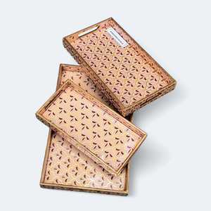 Guía completa de alta calidad para usar bandejas de servicio para decoración de temporada y exhibiciones navideñas disponibles a granel - Product Image 3