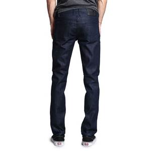New Summer Casual Denim <b>Jeans</b> For <b>Men</b> Korean Fashion Versatile Small Leg <b>Jeans</b> <b>Elastic</b> Embroidered Denim Pants - Product Image 3
