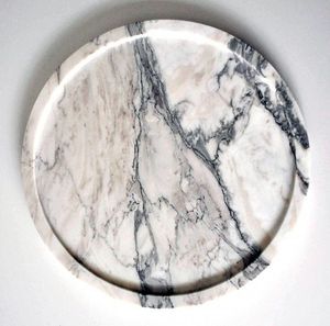 Plateau en marbre fait main pour offrir en cadeau lors de mariages, d'anniversaires, de fêtes de pendaison de crémaillère avec une présentation haut de gamme - Product Image 1