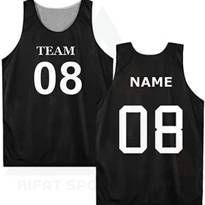 Chalecos Deportivos Reversibles Personalizados Promocionales, Ligeros, Aislantes, 100% Poliéster, para Entrenamiento de Fútbol - Product Image 3