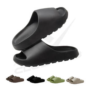 Diadema ecológica con cuentas de PVC unisex al por mayor suela gruesa antideslizante verano informal Interior Exterior - Product Image 1