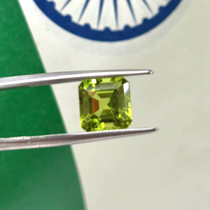 Péridot naturel, pierre précieuse octogonale, taille facetée, pierre précieuse en vrac, olivine calibrée pour la fabrication de bijoux, de 3 mm à 10 mm, certifiée - Product Image 1