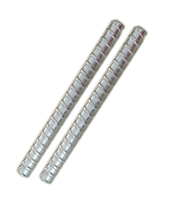 Sistema de Tirantes con Tuerca de Mariposa de Acero Industrial, Accesorios para Andamios, Diámetro de 15/17 mm, Superficie Galvanizada, Encofrado 110-180
