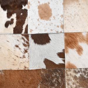 Alfombra de área de retazos de cuero de vaca natural con pila alta duradera para uso doméstico y hotelero - Product Image 4