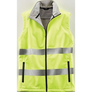 Chaleco de Alta Visibilidad Terrax Workwear EN 20471 Clase 1, Color Amarillo, Talla L, para Seguridad y Supervivencia - Product Image 1