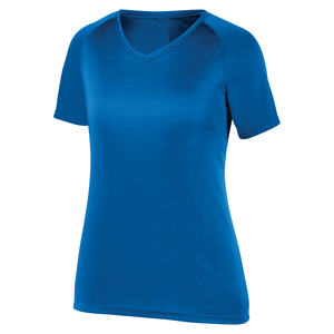 เสื้อยืดผู้หญิงโพลีเอสเตอร์ถักแบบ100% กำหนดเอง - Product Image 3