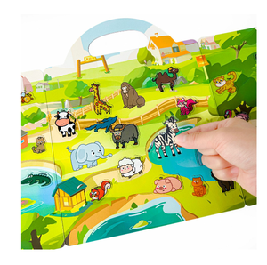 Muestra Gratuita de Material Autoadhesivo Reutilizable para Libros de Pegatinas Personalizados para Niños, No Tóxico, Removible, Sin Residuos, Directo de Fábrica - Product Image 6
