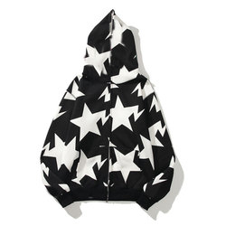 Hoodie bertudung kasual pria, Hoodie longgar logo huruf esensial garis ganda gaya dada - Product Image 6
