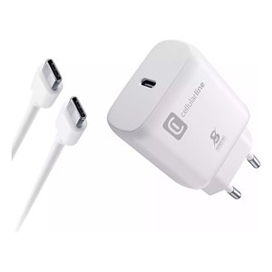 Chargeur USB Type-C FAST CHARGER 25W Kit Power Delivery Blanc ACHSMKITC2CPD25WW - Product Image 1
