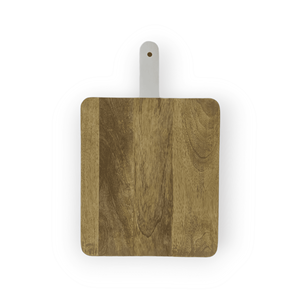 Bloques de cortar rectangulares hechos a mano de alta calidad de madera de mango, tabla de servicio de corte marrón Natural para el hogar, cocina, restaurante - Product Image 5