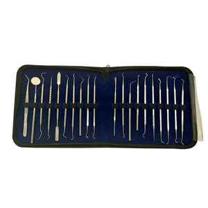 Meilleure qualité 20 pièces Détartreurs dentaires en acier Kit complet d'instruments chirurgicaux avec 2 ans de garantie Certifié CE Caronia Chirurgical - Product Image 5