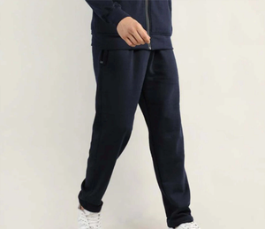 Trajes deportivos de gimnasio para hombres, Conjunto de jogging activo, Sudadera con capucha y cremallera, ropa de ocio, patrón sólido, característica de maternidad, traje deportivo de 2 piezas - Product Image 2